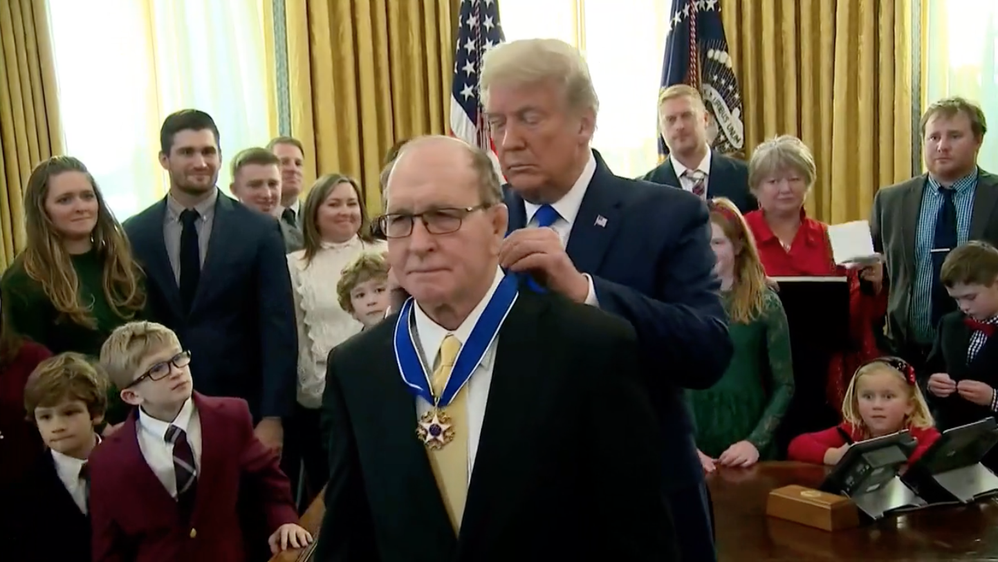Trump awards Medal of Freedom